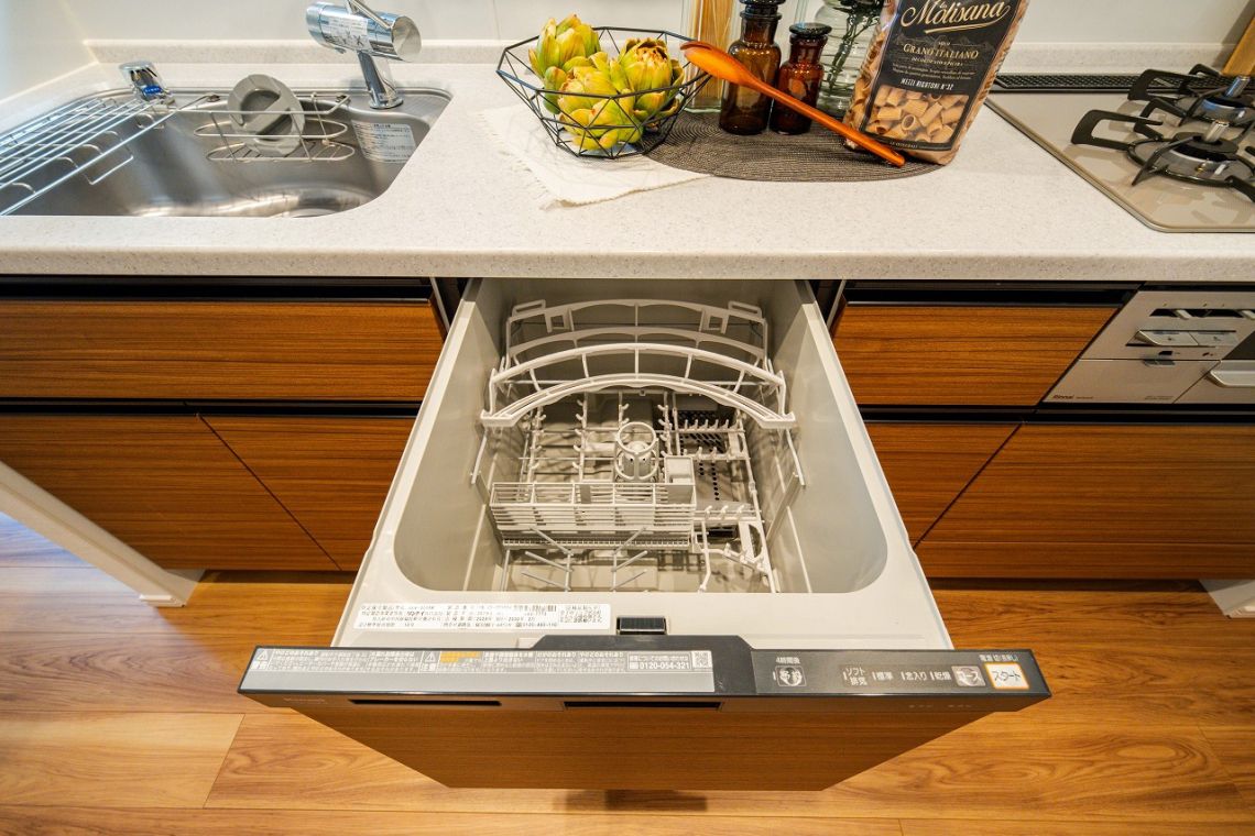 プラウドタワー北浜その他設備：食器洗い乾燥機