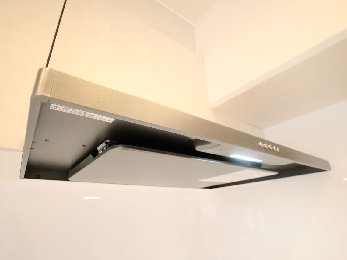 ハイネス今福東公園一番館冷暖房・空調設備：レンジフード