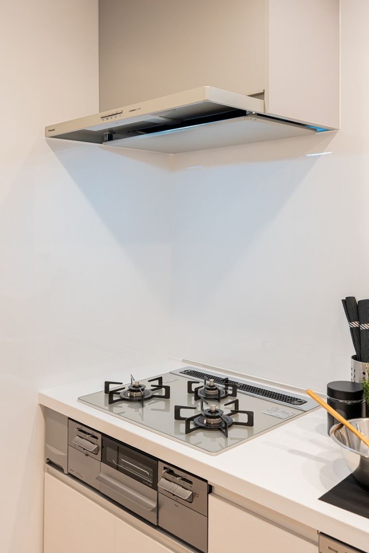 ＮＤＳマンション白壁その他設備：ガスコンロ・レンジフード