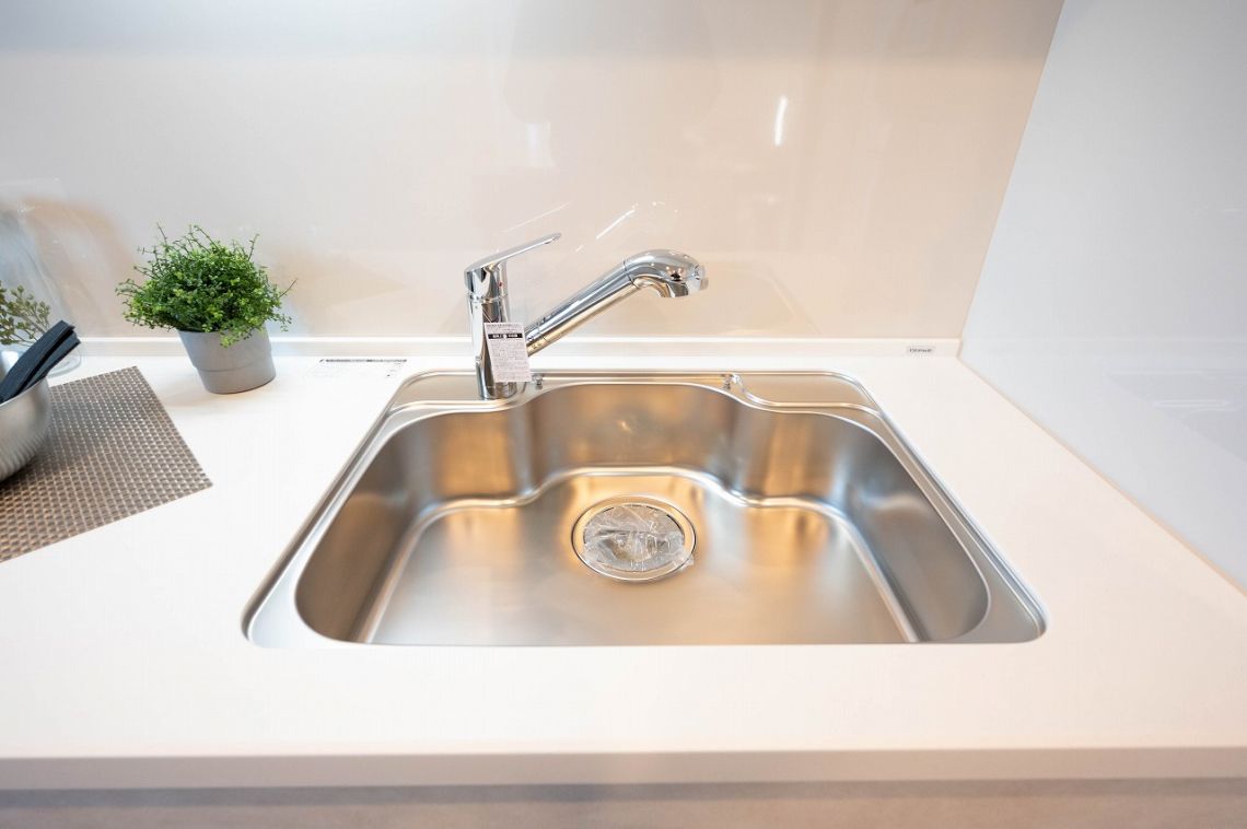 ライオンズグローベル本牧その他設備：キッチンのシンク