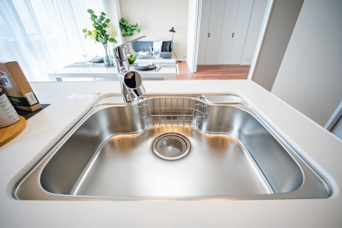 アンビエント西院ダイヤモンドイーストその他設備：シンク・水栓一体型浄水器