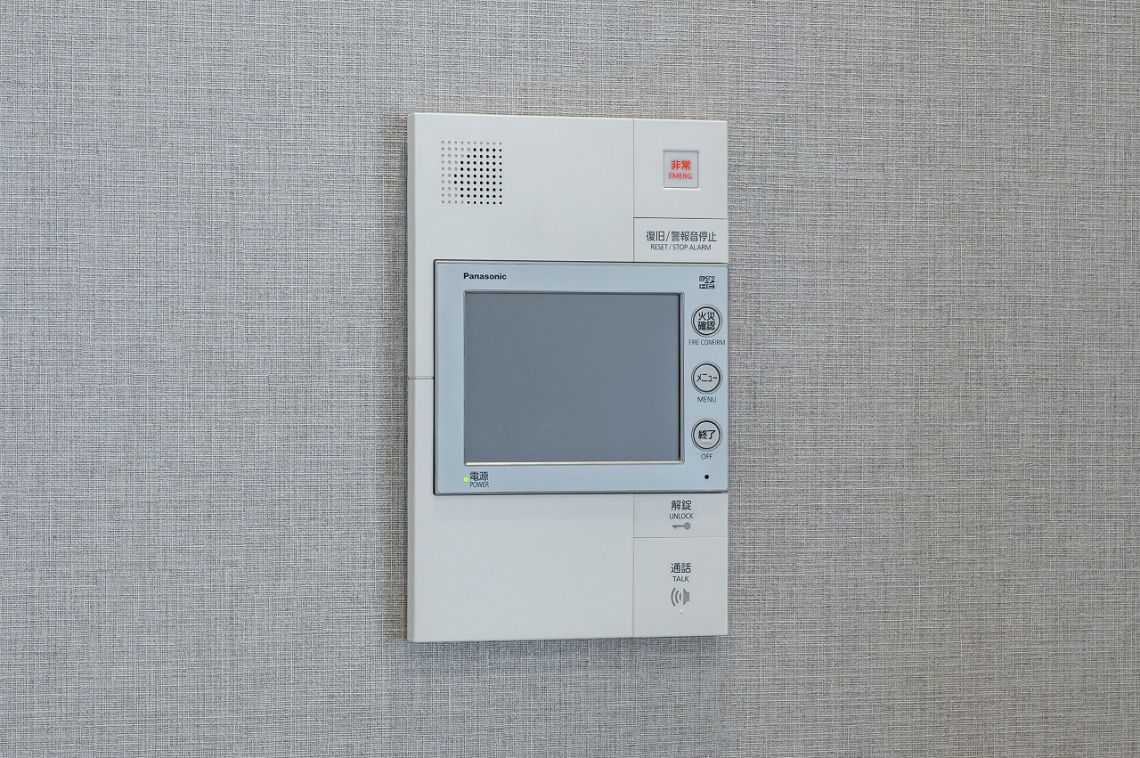 ライオンズステーションプラザ相模大野防犯設備：TVモニター付きインターホン