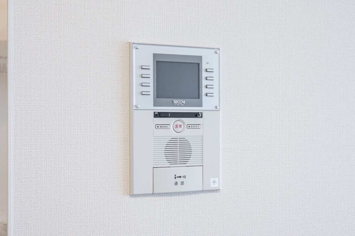 ライオンズマンション武蔵浦和ガーデン防犯設備：モニター付きインターホン