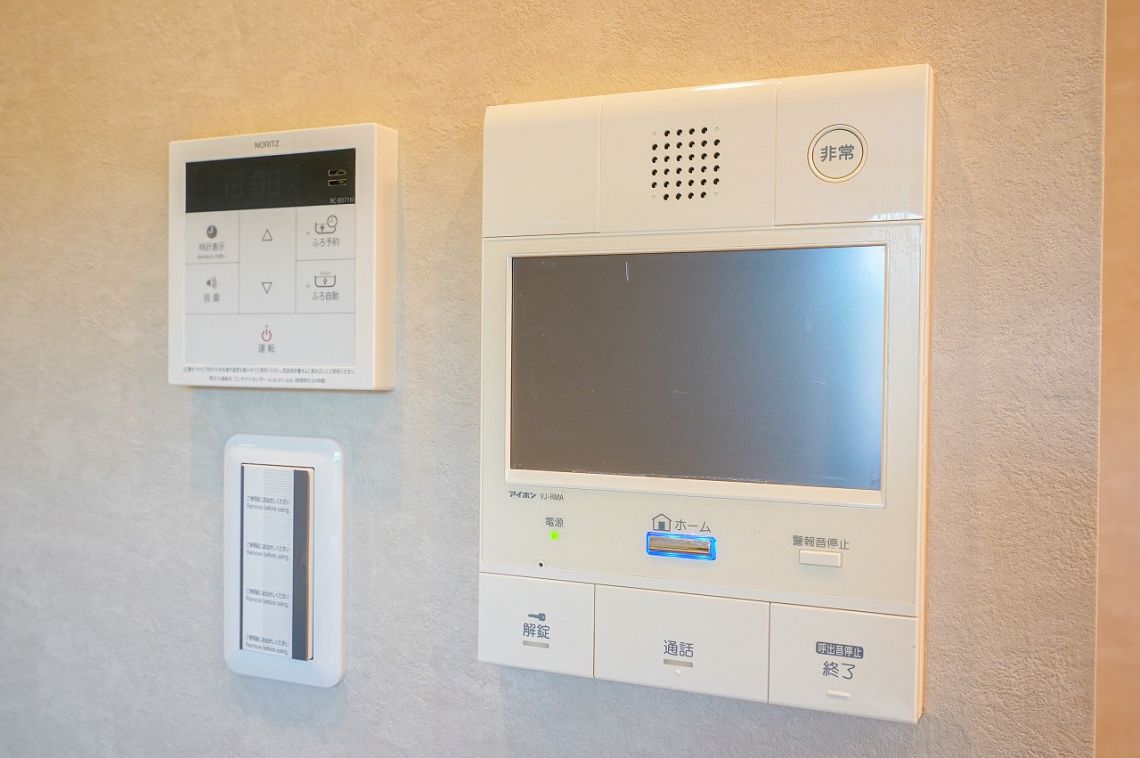 ライオンズマンション須磨マリンビューその他設備：カラーモニター付きインターホン