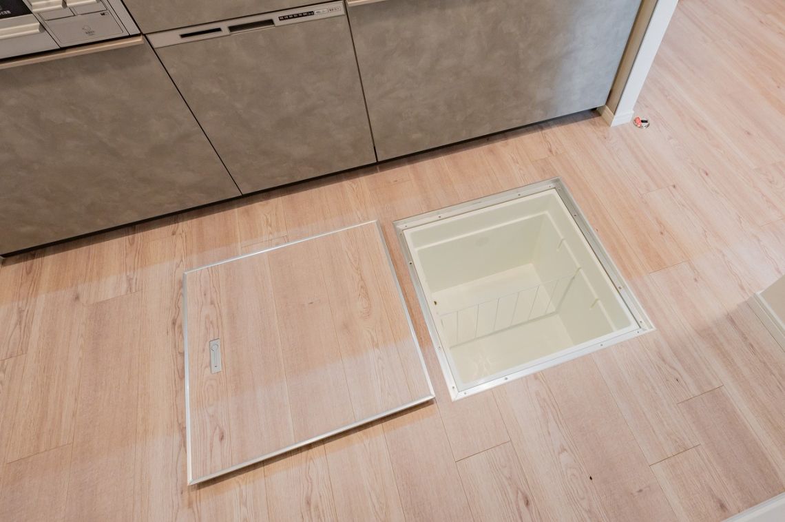 レーベンハイム常盤台その他設備：床下収納