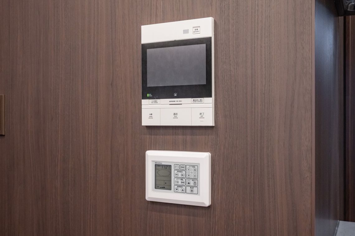 ヴェーゼント赤坂新坂その他設備：TVモニター付きインターホン