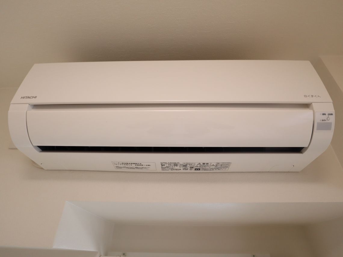 ハイネス今福東公園一番館冷暖房・空調設備：冷暖房機