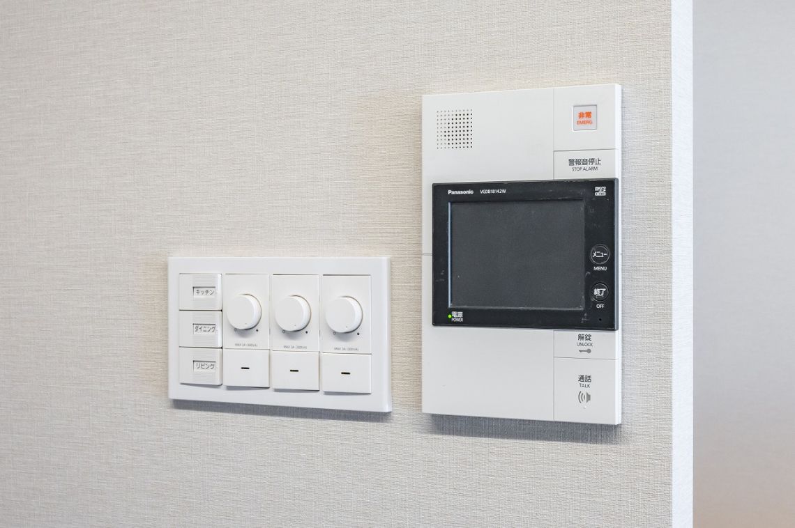 ライオンズマンション乃木坂その他設備：TVモニター付きインターホン