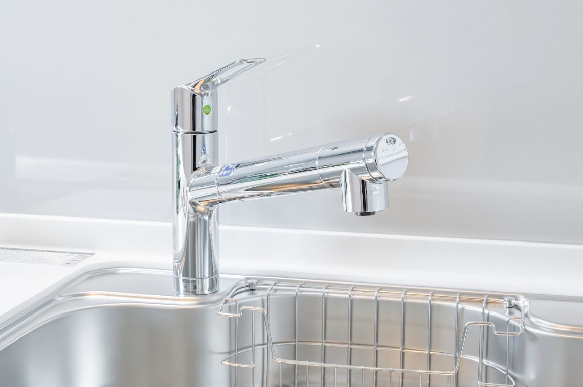 ライオンズマンション八千代台駅前その他設備：浄水器一体型水栓