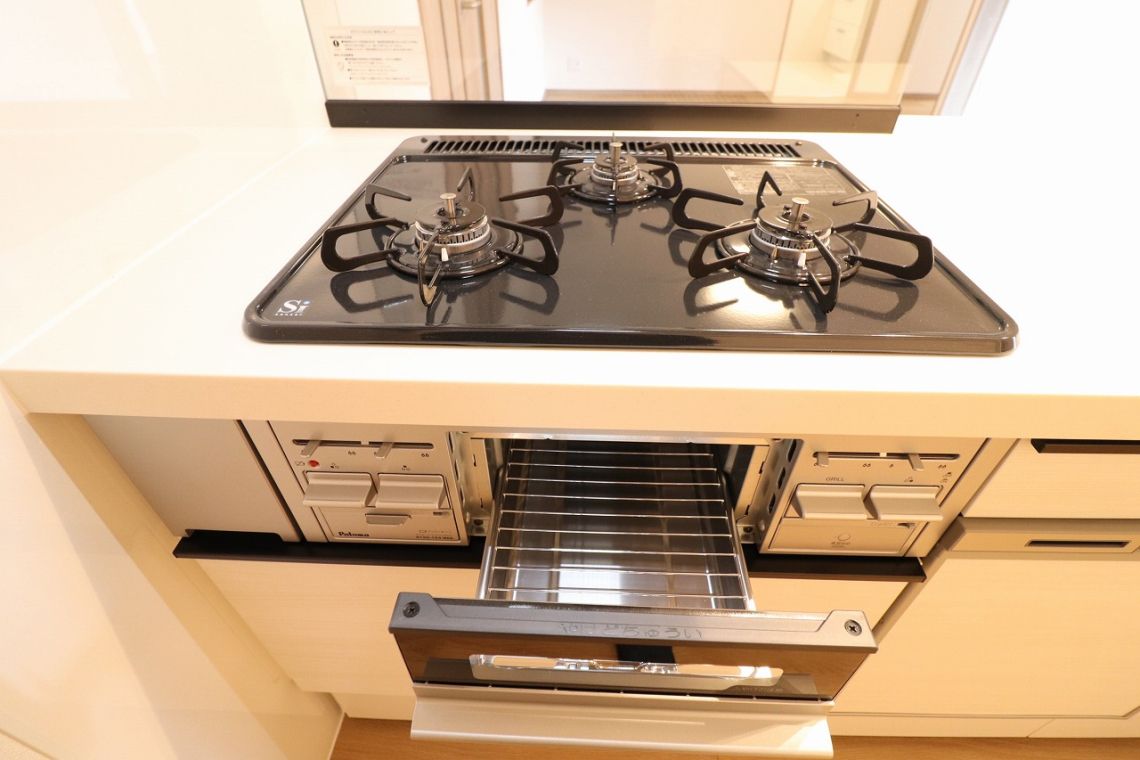 ライオンズガーデン真志喜その他設備：ガスコンロ