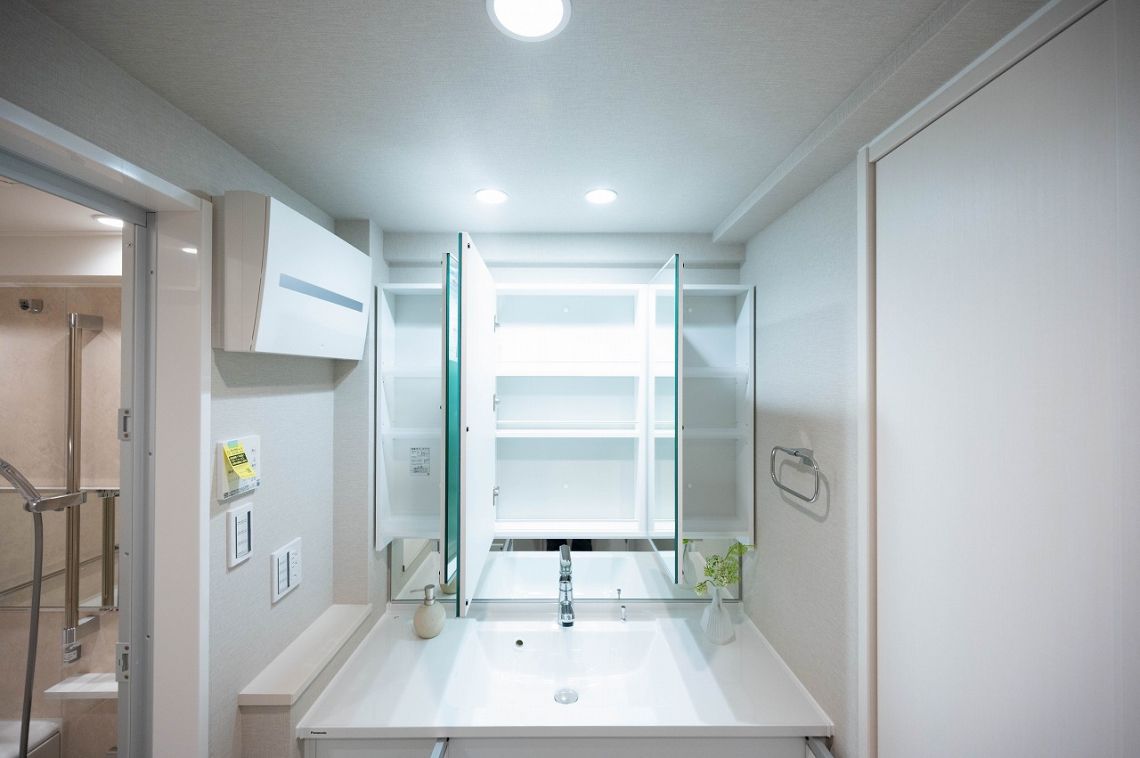 ライオンズステージ戸塚ルヴェールの丘その他設備：洗面台の収納