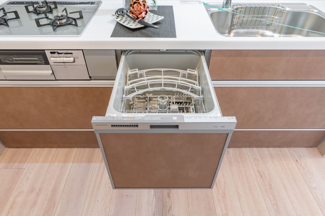 レーベンハイム赤羽西が丘発電・温水設備：ビルトイン食洗器