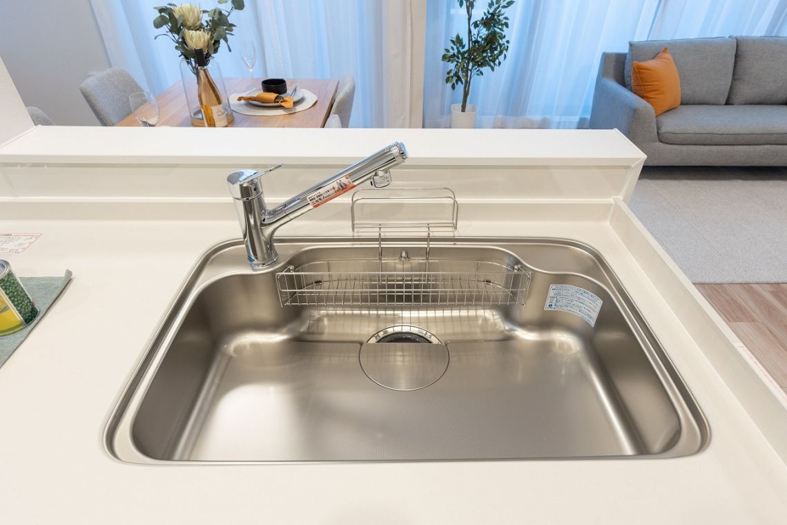 ライオンズマンション岐阜シティその他設備：浄水器一体水栓