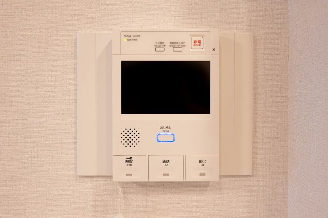 セレナハイム浅草橋アプレ防犯設備：TVモニター付インターホン