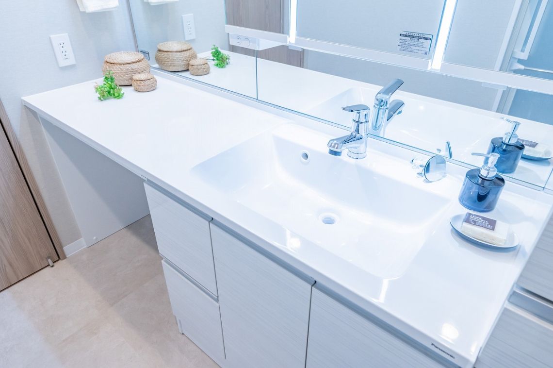 フォレストレイクひばりが丘Ｃ棟発電・温水設備：洗面化粧台ボール