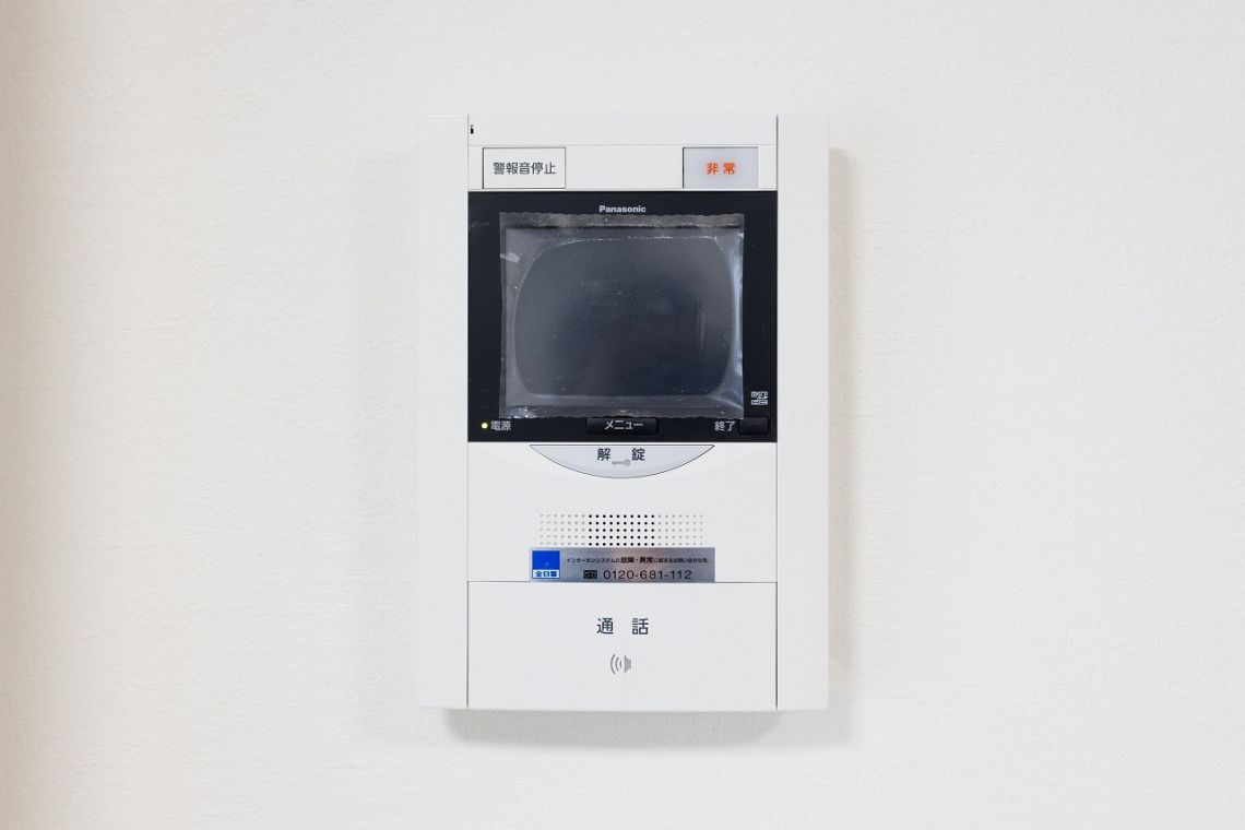 ライオンズガーデン祇園防犯設備：オートロックモニター