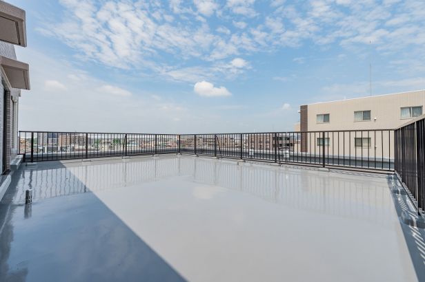 ライオンズマンション武蔵浦和ガーデンバルコニー