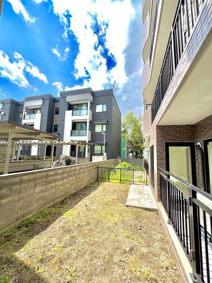 ライオンズマンション琴似壱番館庭