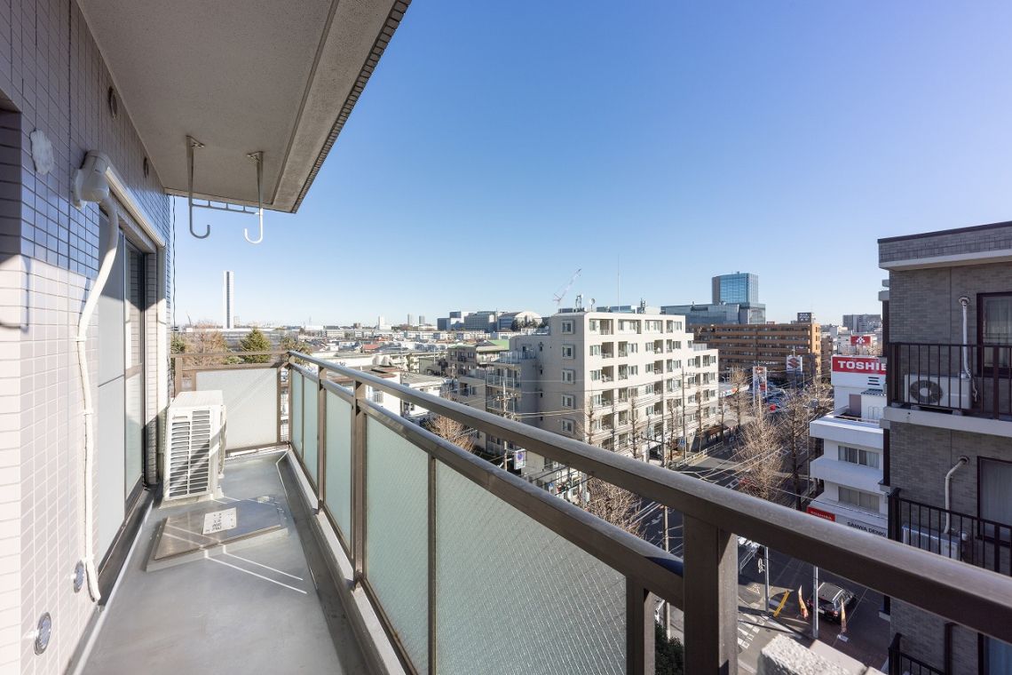 クレール府中バルコニー