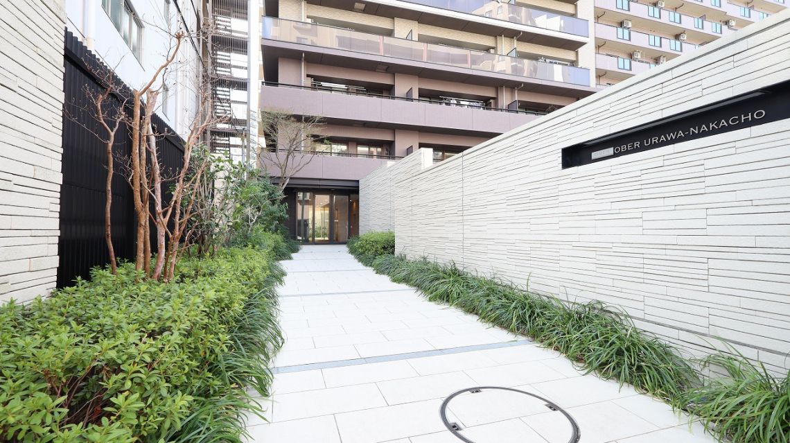 オーベル浦和仲町エントランス