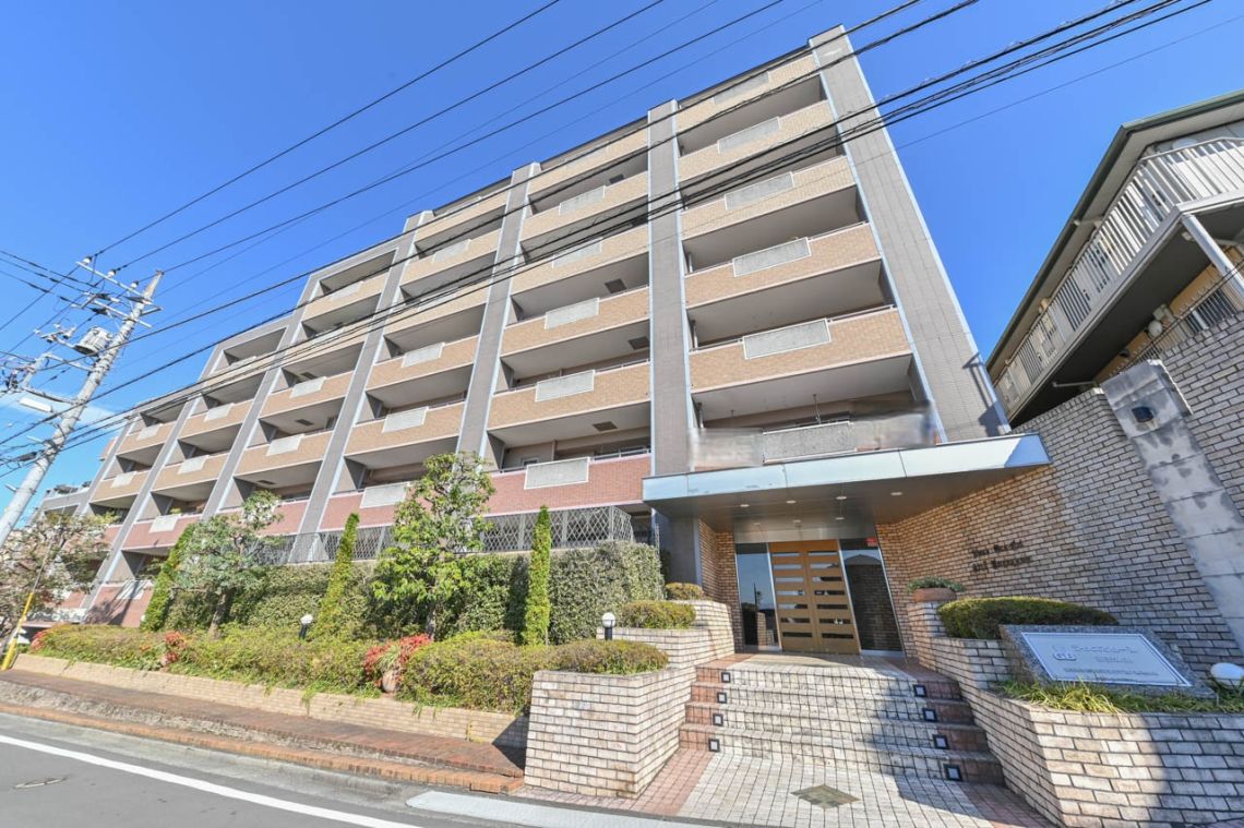 ライオンズグローベル京王永山現地外観写真