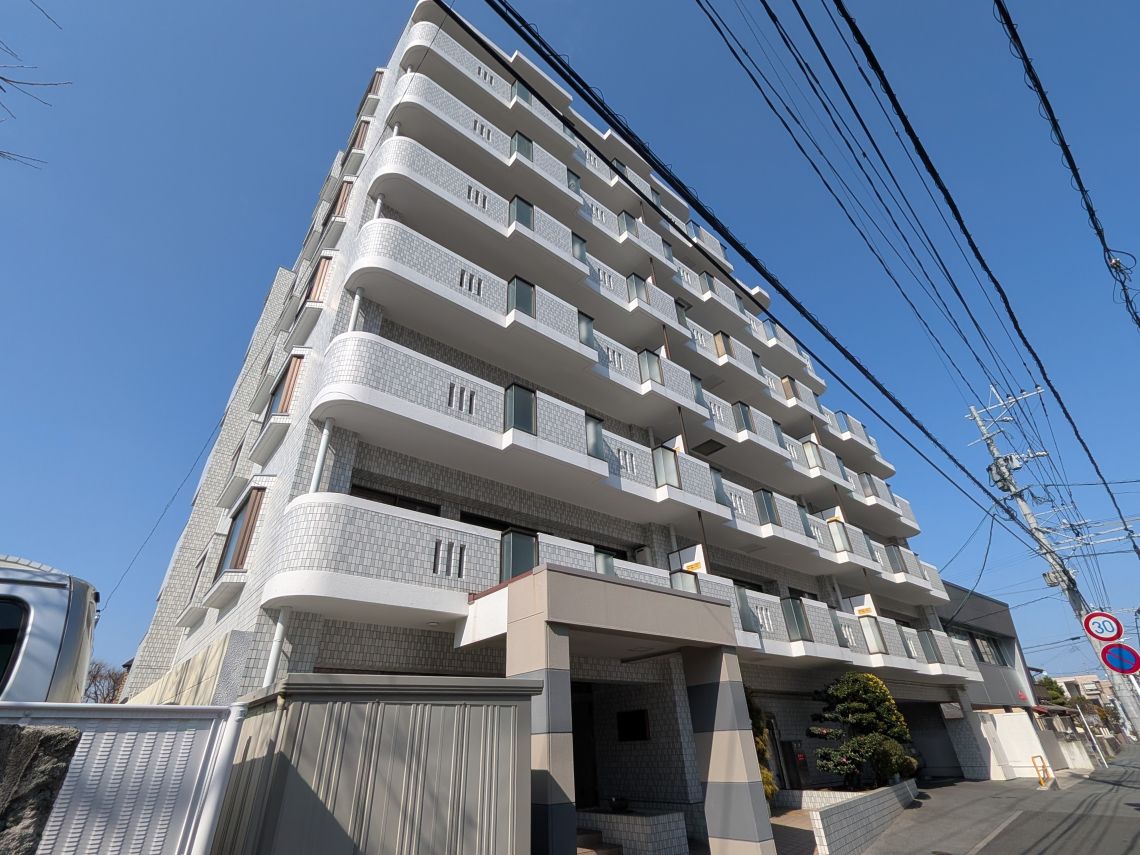 ライオンズマンション熊高前現地外観写真