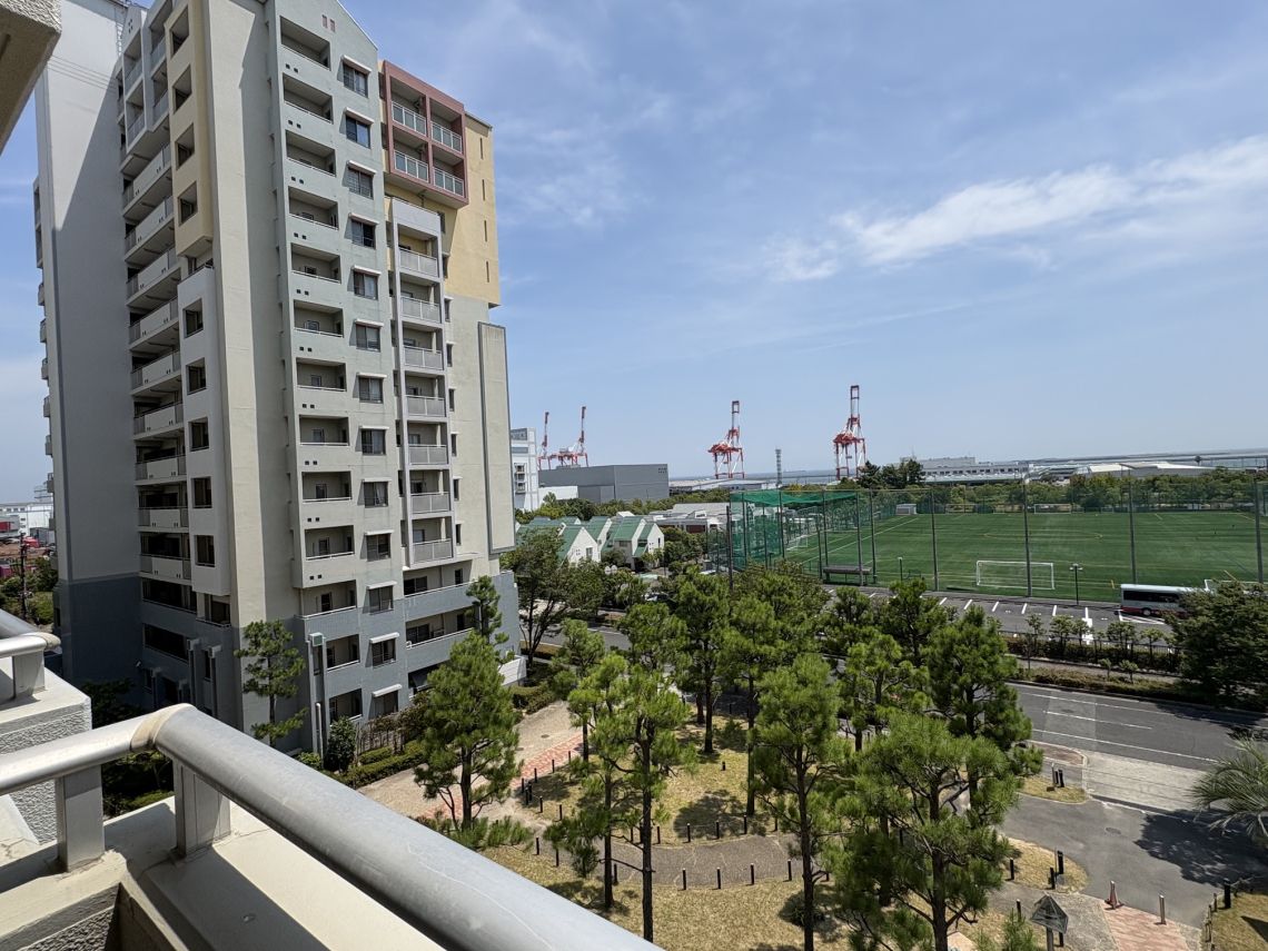 ＲＩＣイーストコート１０番街３番館バルコニー