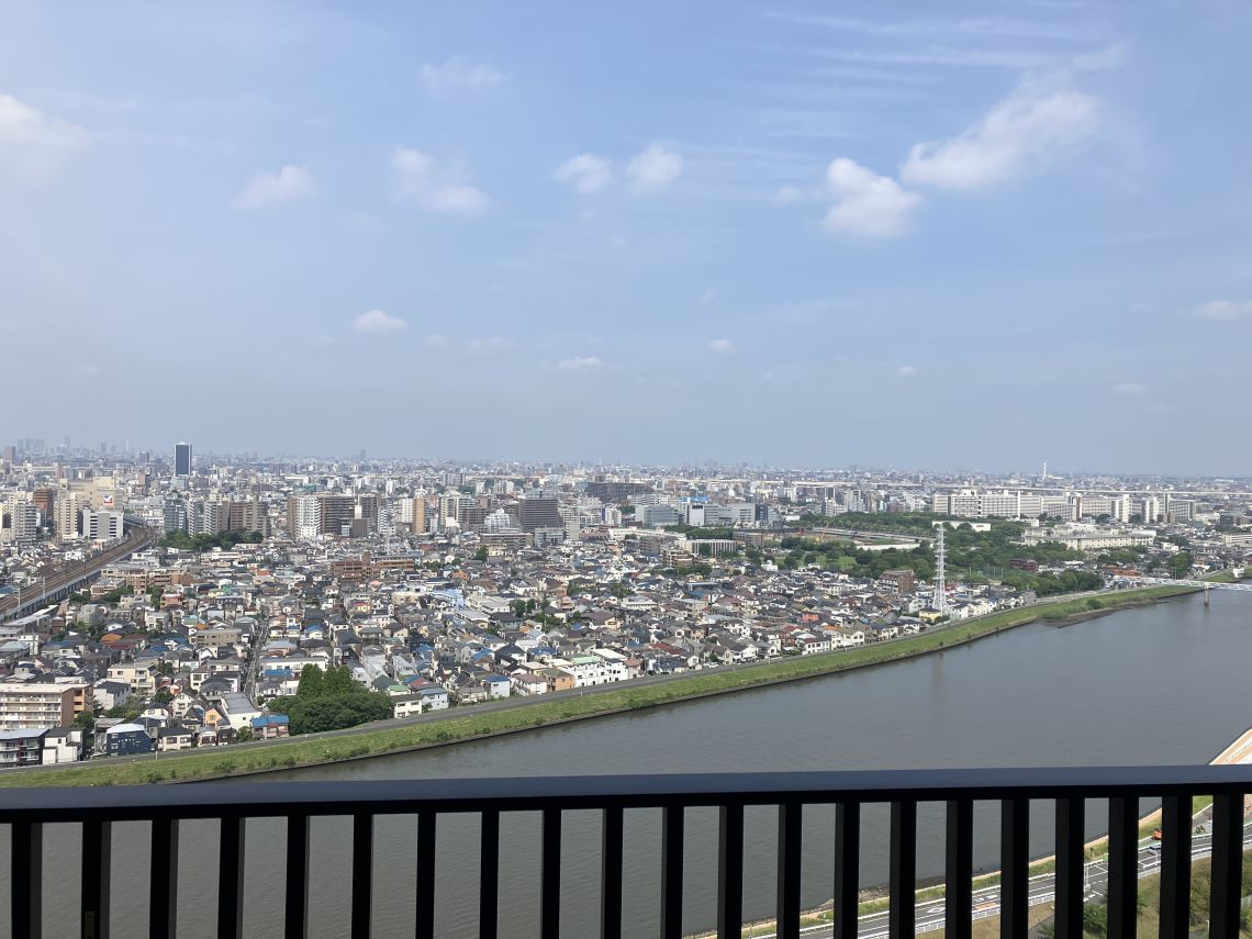 シティタワー金町　タワー棟バルコニー
