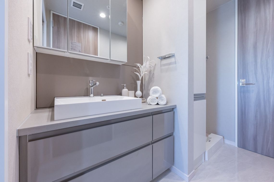 パークシティ中央湊　ザ　タワー洗面台・洗面所