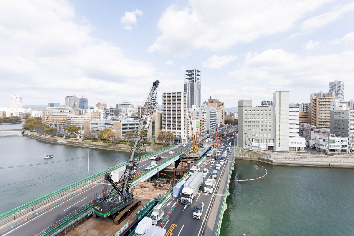 Ｄ´クラディア住吉リバーシーンバルコニー