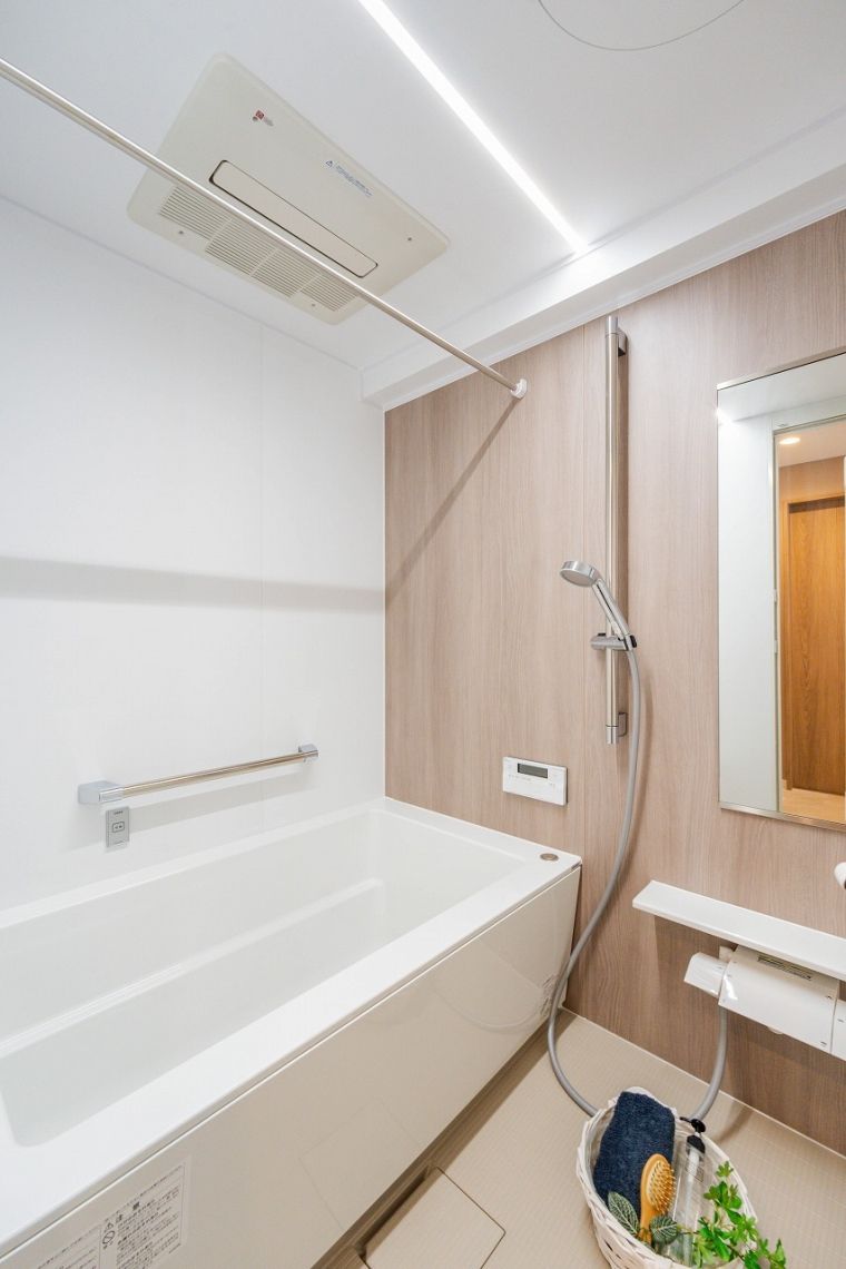 ライオンズマンション住吉川浴室