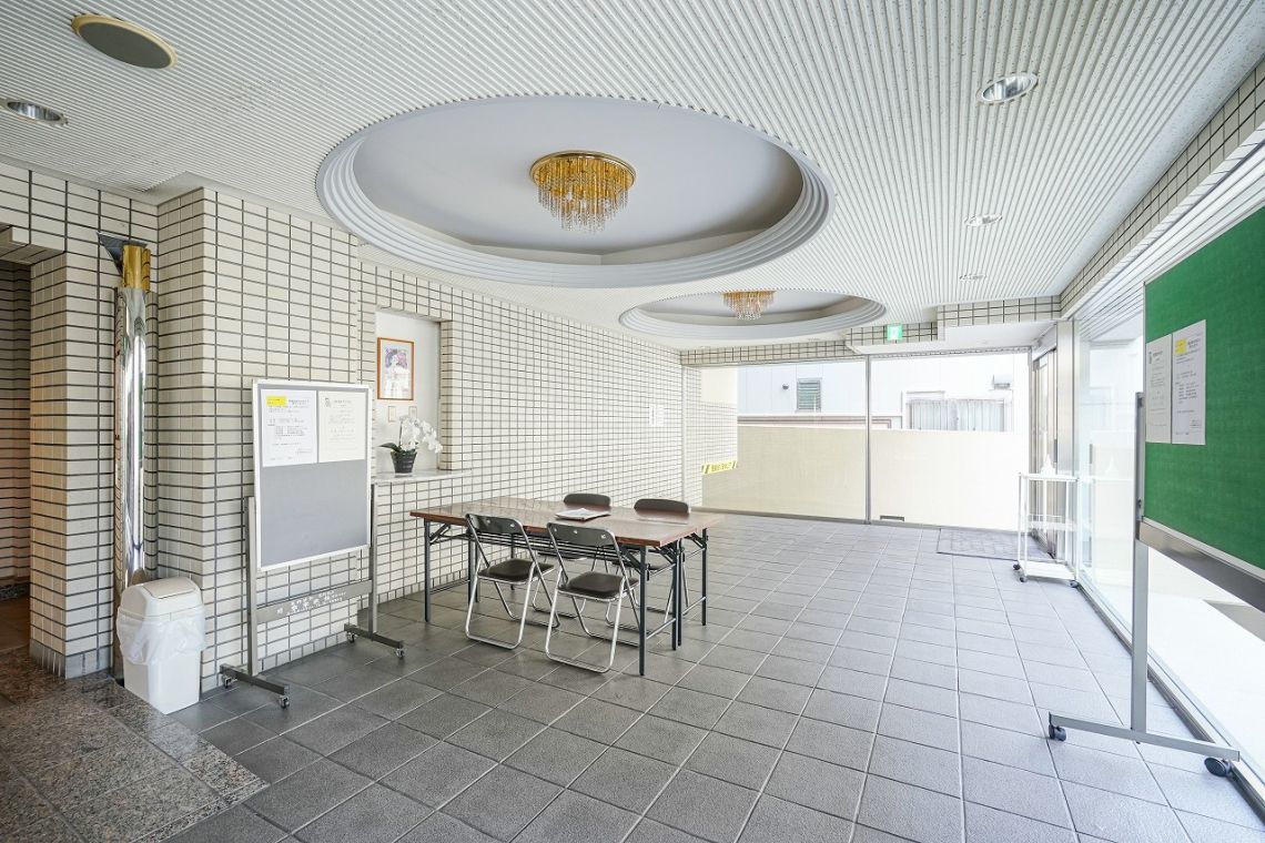 ライオンズマンション祇園エントランス