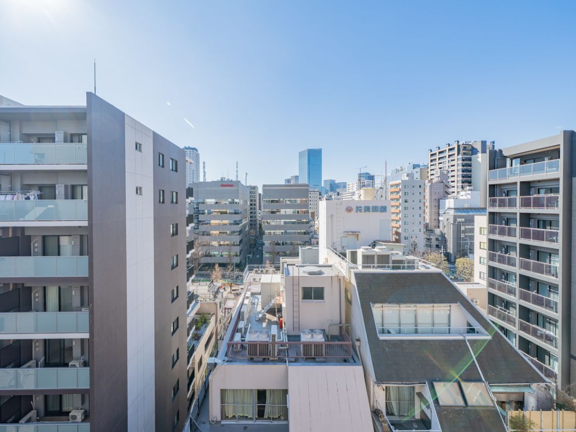ライオンズマンション日本橋浜町第２バルコニー