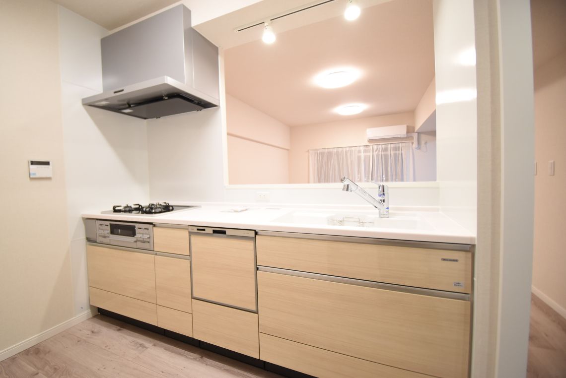 クローバーマンション坪井中央公園キッチン