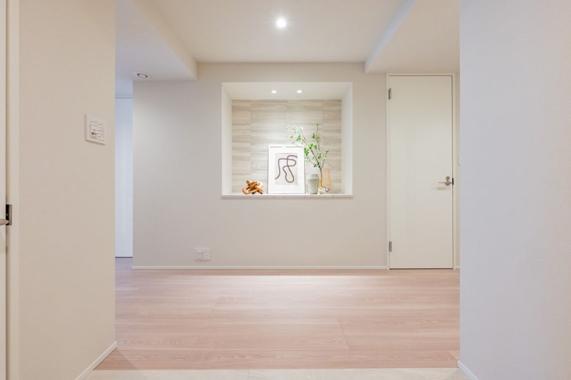 ライオンズマンション弦巻グランフォート玄関