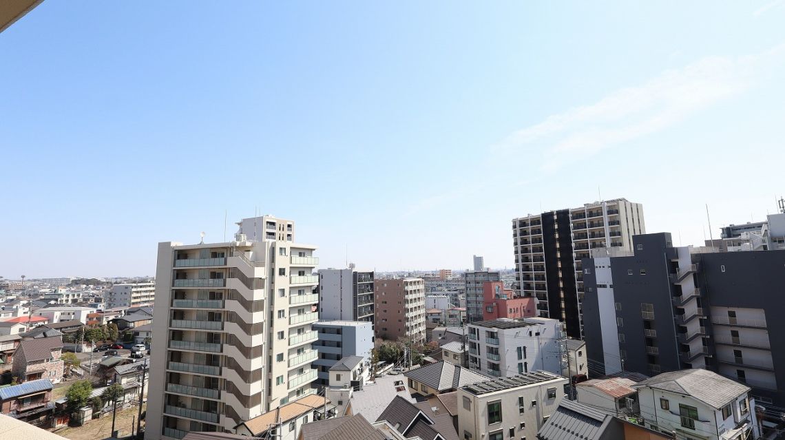 ライオンズヴィアーレ浦和弐番館バルコニー