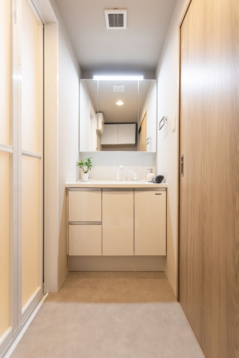 ライオンズマンション上中野洗面台・洗面所