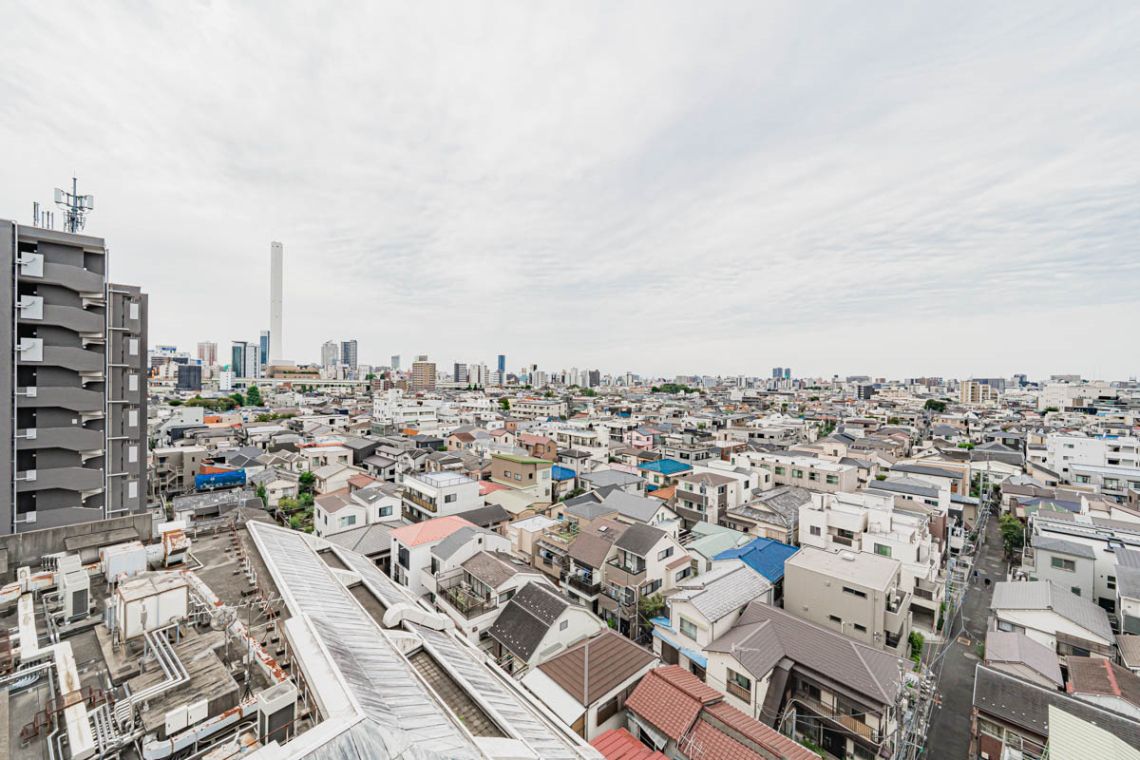 アルカーデン池袋バルコニー