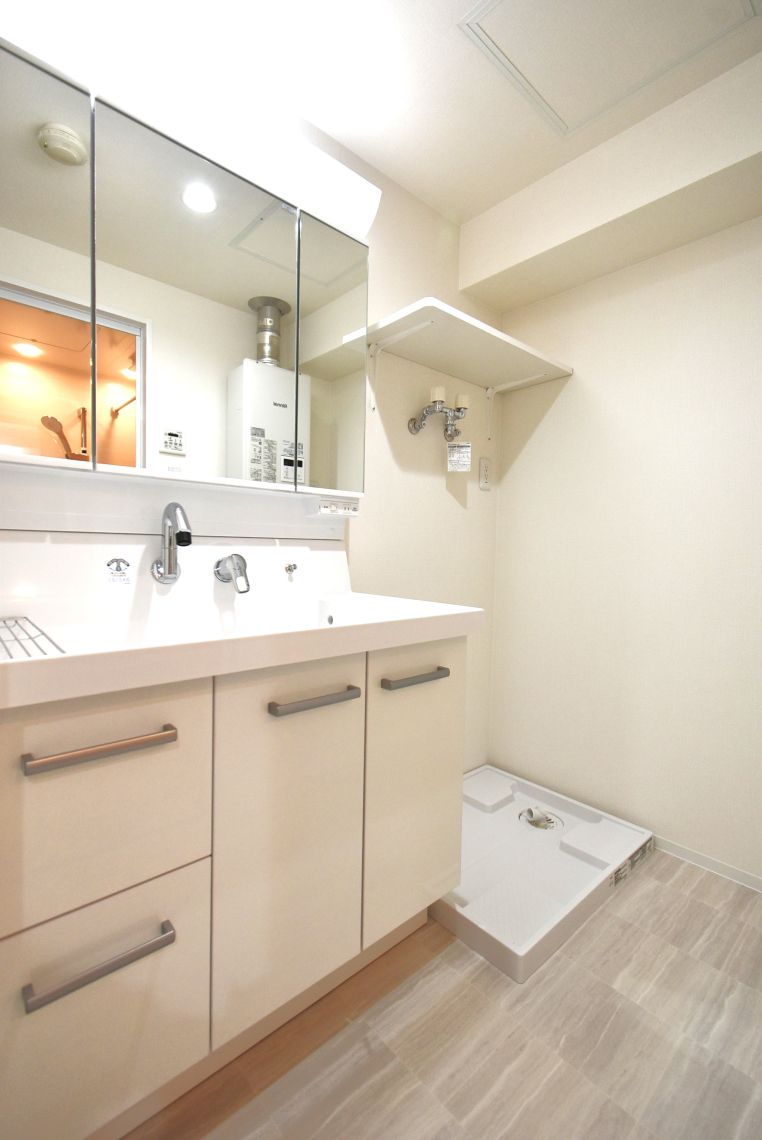 ライオンズマンション表参道洗面台・洗面所