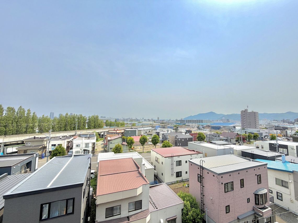 ライオンズマンション琴似八軒バルコニー