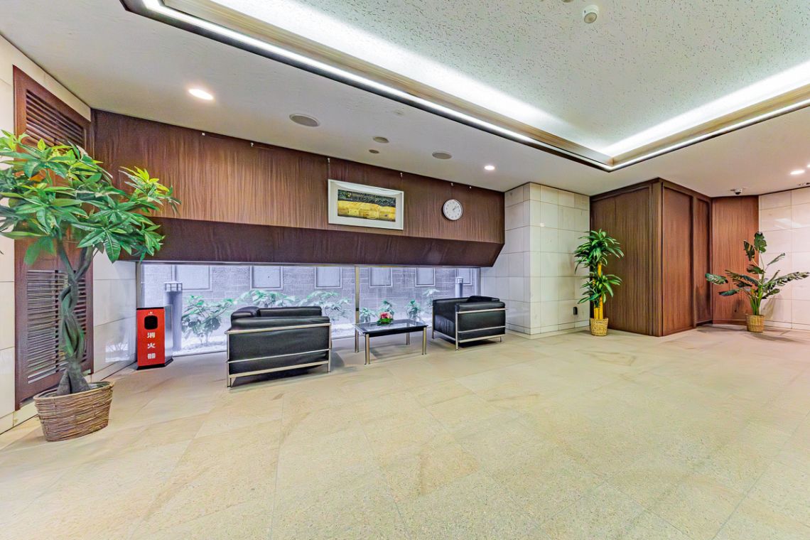 ライオンズマンション日本橋浜町ロビー