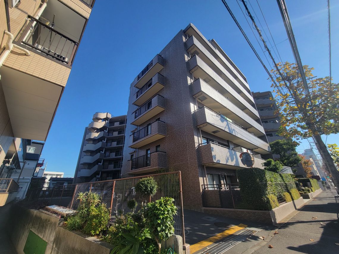 元住吉南パーク・ホームズ現地外観写真