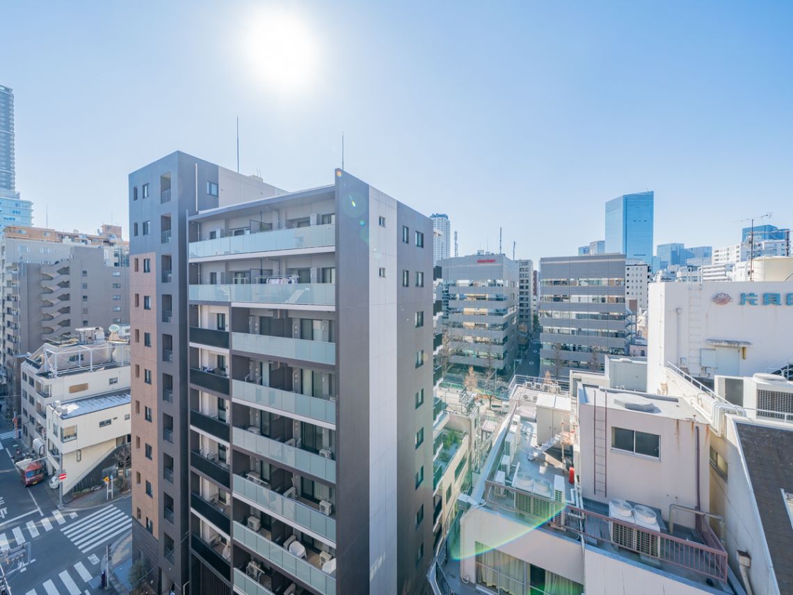 ライオンズマンション日本橋浜町第２バルコニー