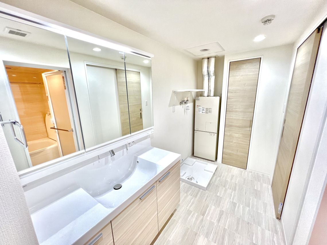 ライオンズマンション琴似壱番館洗面台・洗面所