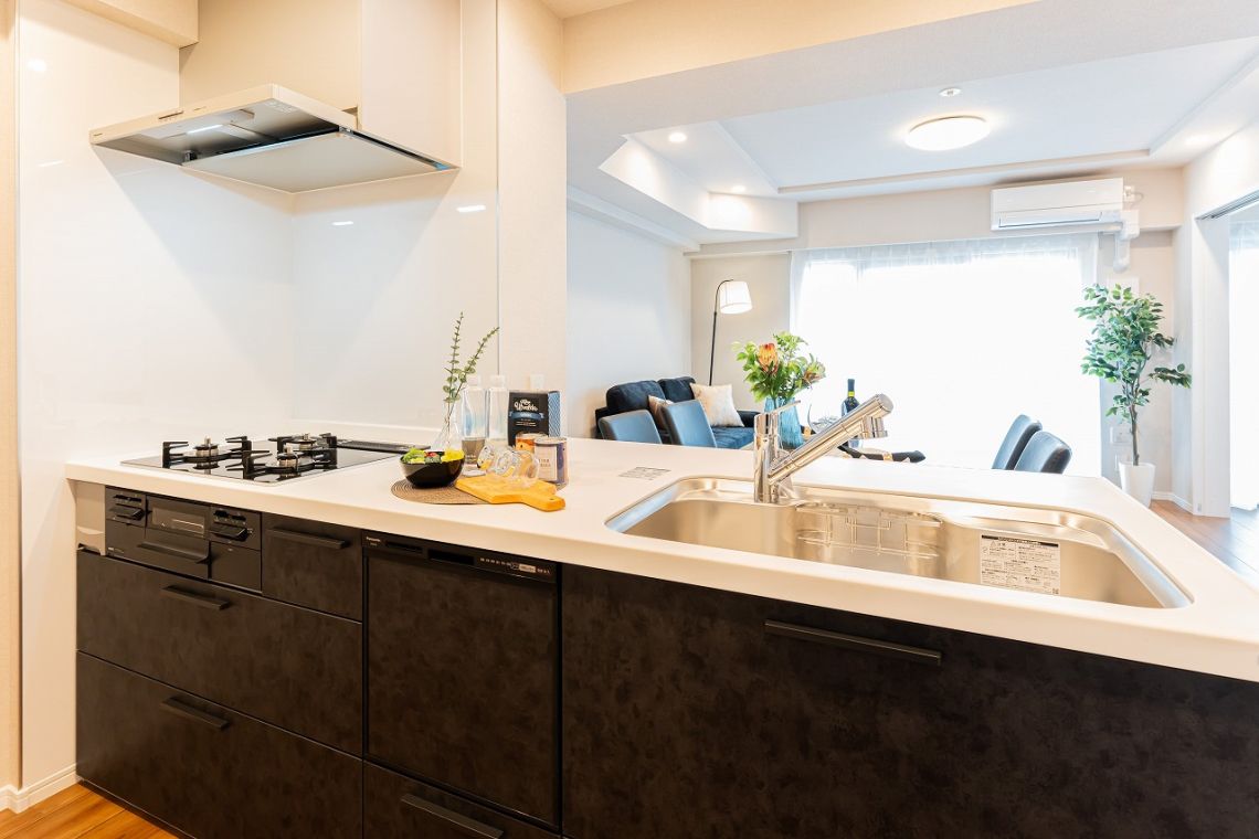 ライオンズマンション御器所キッチン