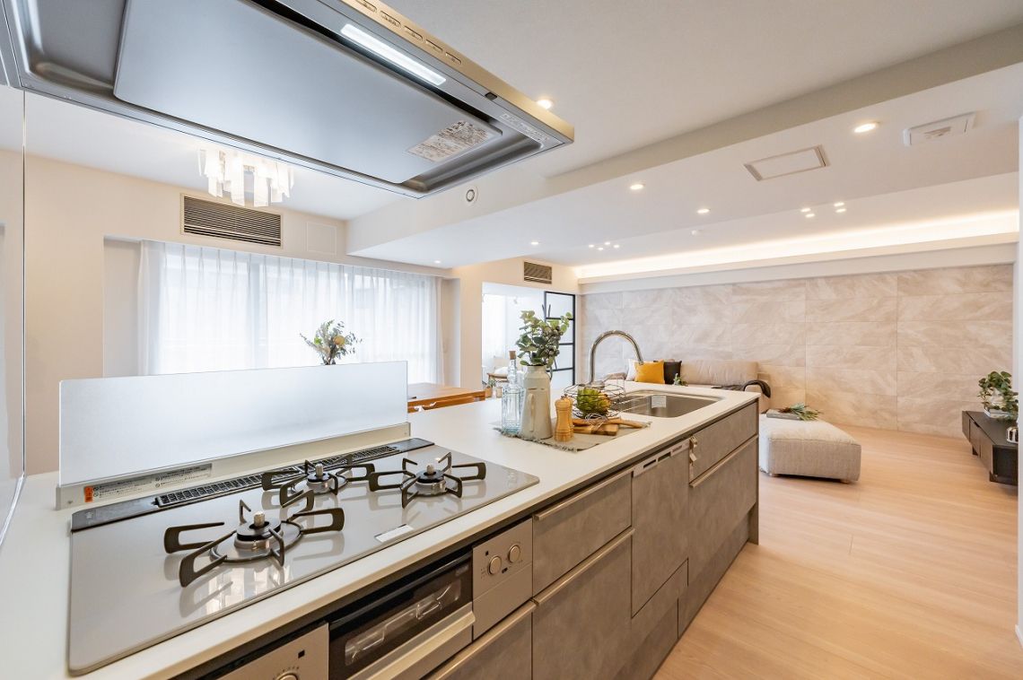 ライオンズマンション弦巻グランフォートキッチン