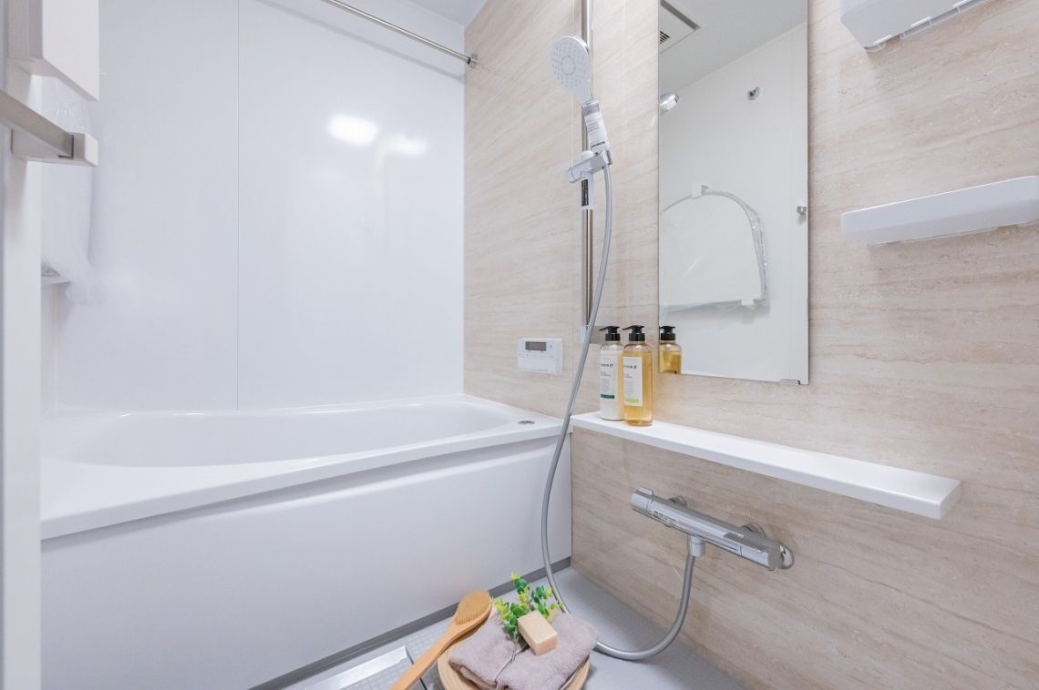 朝日プラザ溝の口浴室