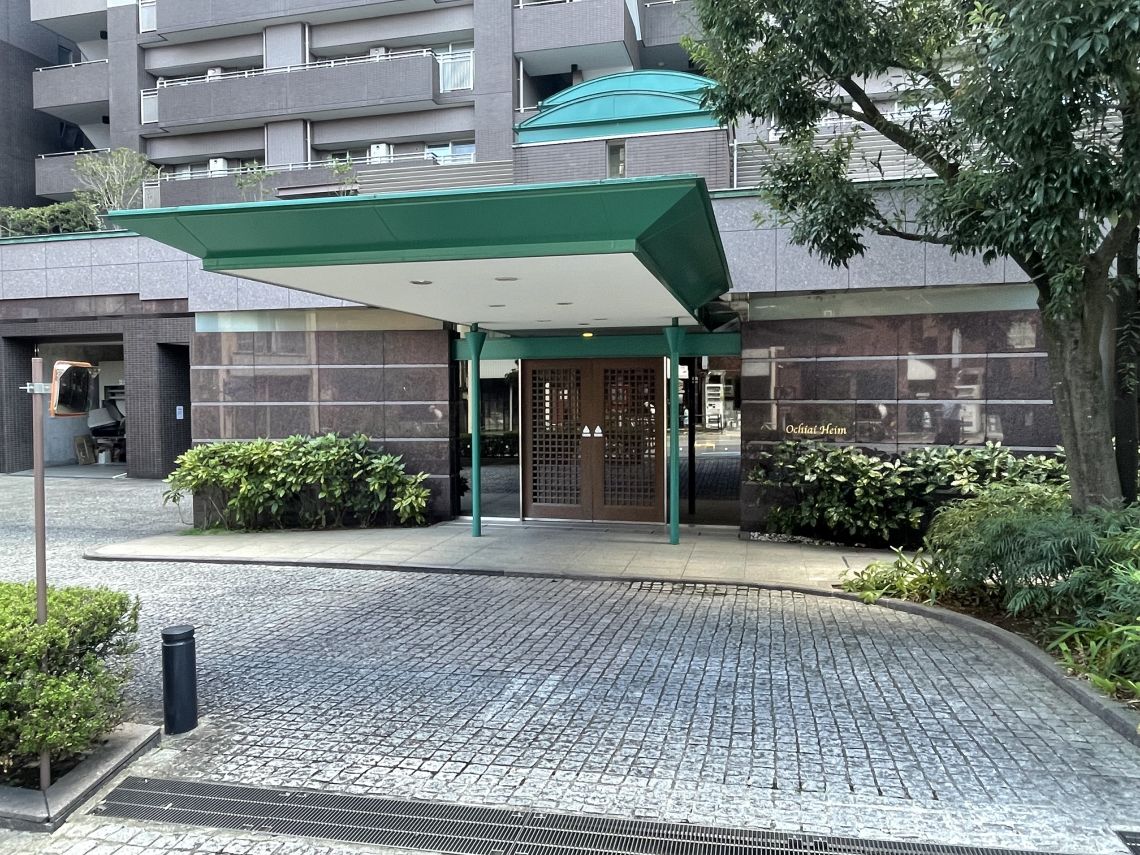 落合ハイム現地外観写真