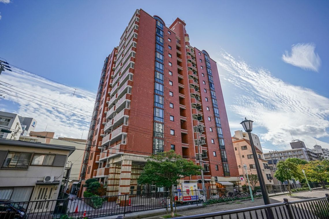 ライオンズマンション灘南現地外観写真