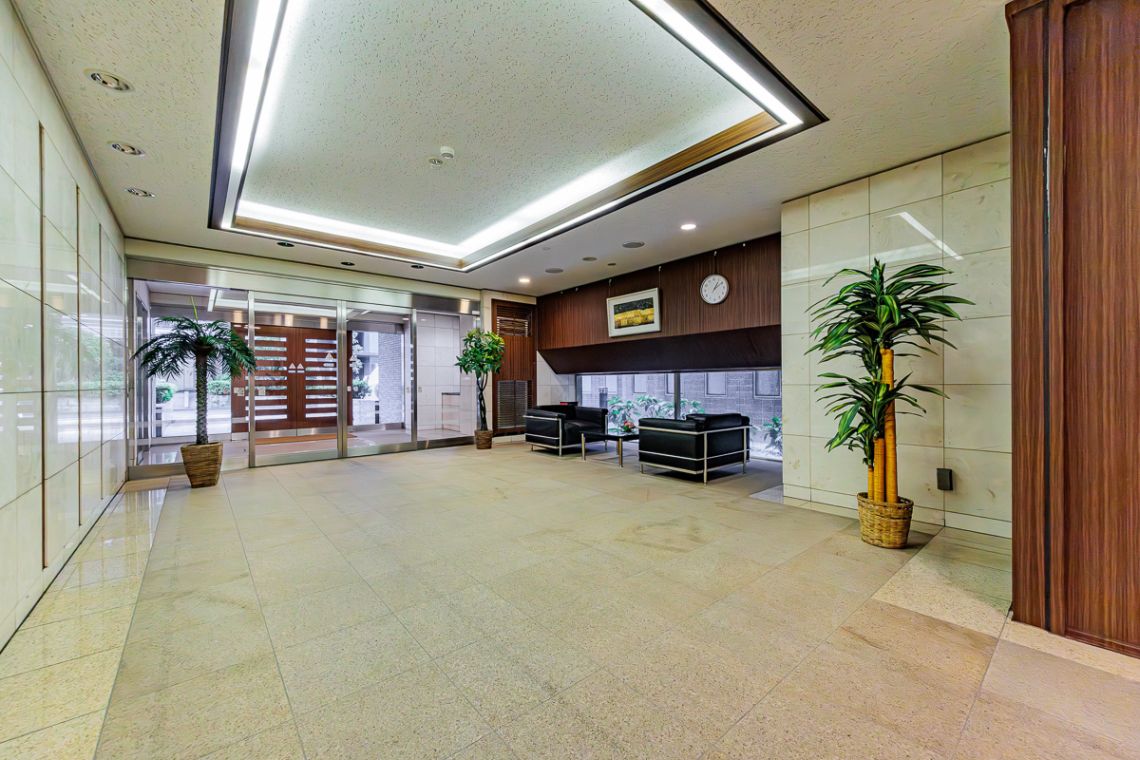ライオンズマンション日本橋浜町ロビー
